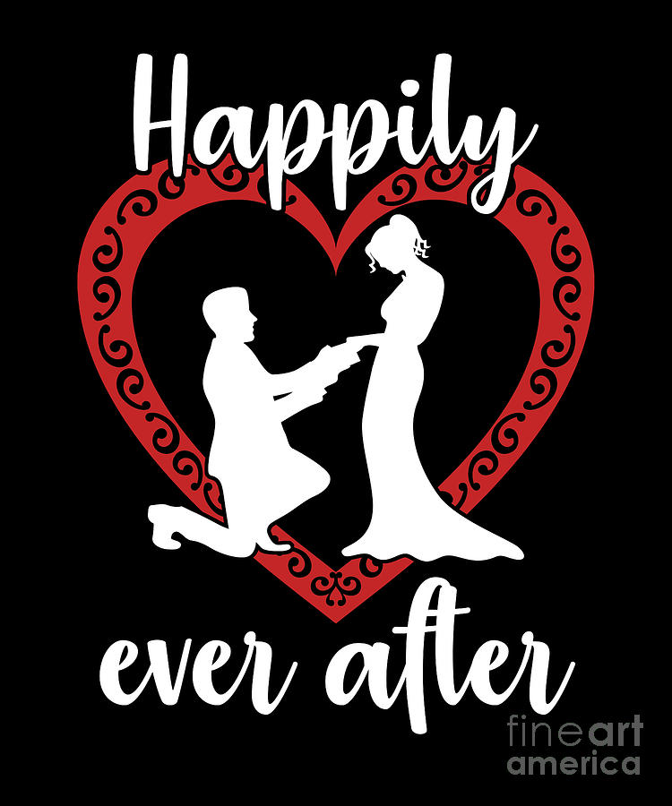 Happily Ever After Acrylic Heart Wedding Gift Wedding - Temu