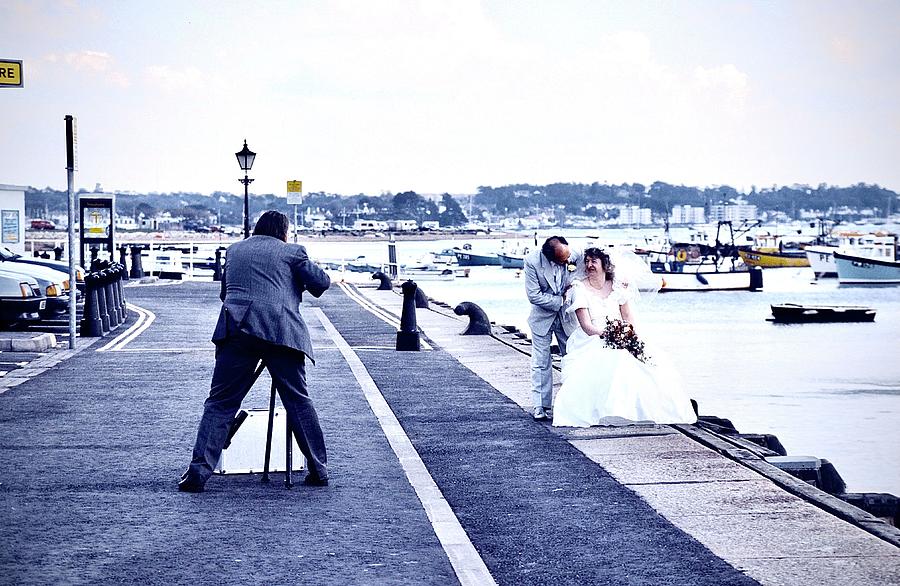 Wedding on Poole Quay Photograph by Gordon James