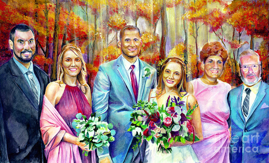 Wedding Portrait Painting