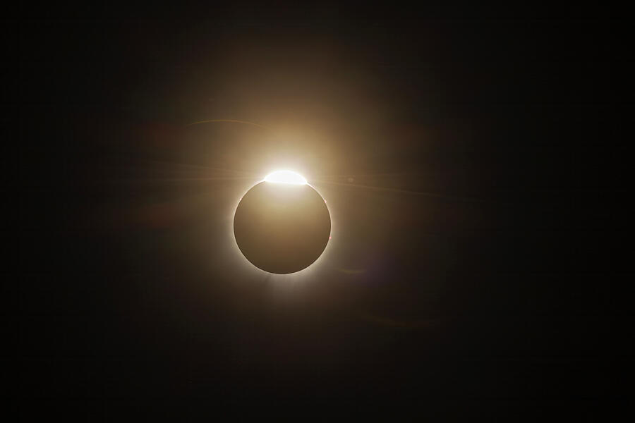 Wedding Ring Effect - Solar Eclipse 2024 Photograph by Lee and Renee Walsh Wedding Ring Effect - Solar Eclipse 2024 Photograph by Lee and Renee Walsh