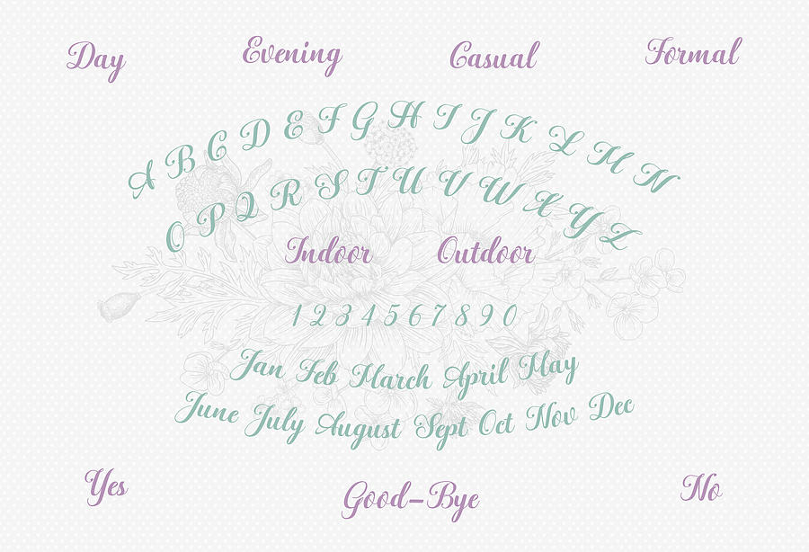 Wedding Spiritboard by Ruth Moratz Wedding Spiritboard by Ruth Moratz