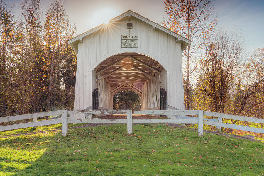 Weddle Bridge- Sweet Home, OR. Photograph by Ryan Weddle