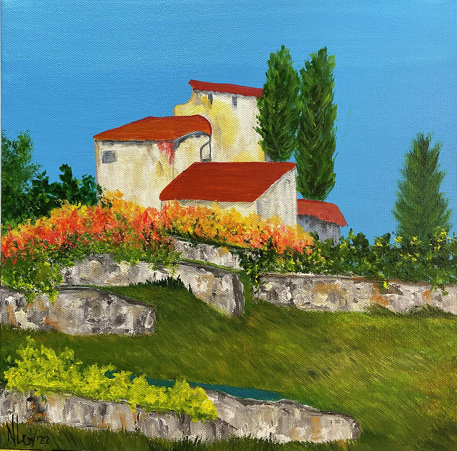 Weekend Retreat Painting by Noelle Lew - Fine Art America