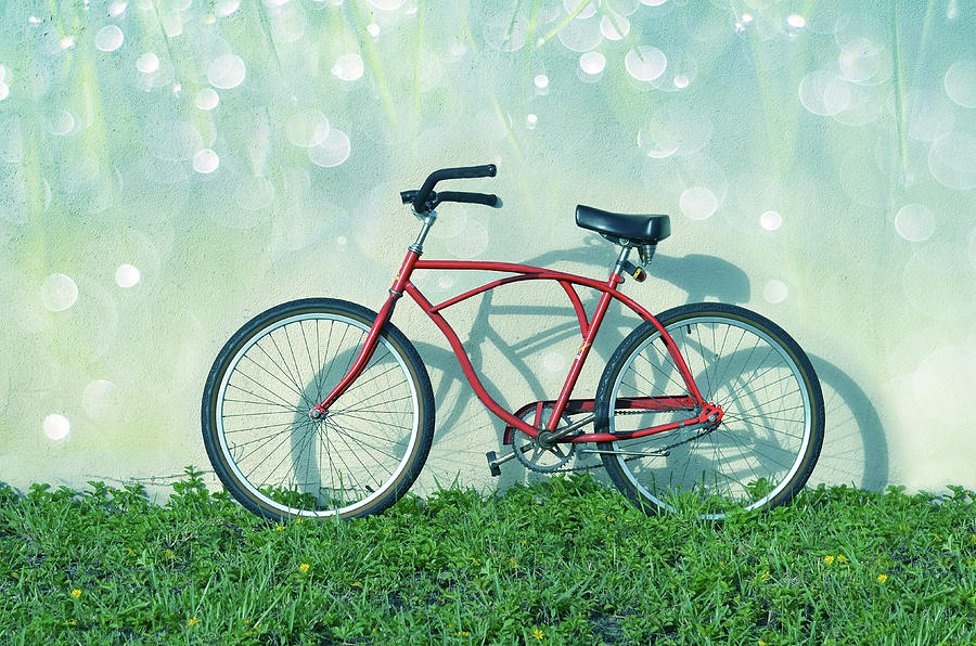 Bicycle Photograph - Weekender Special by Laura Fasulo