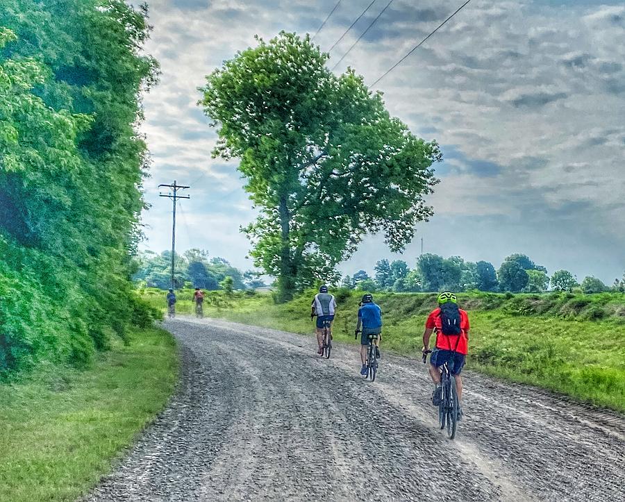 Weekends Are For Bike Rides Photograph by Michael Dean Shelton