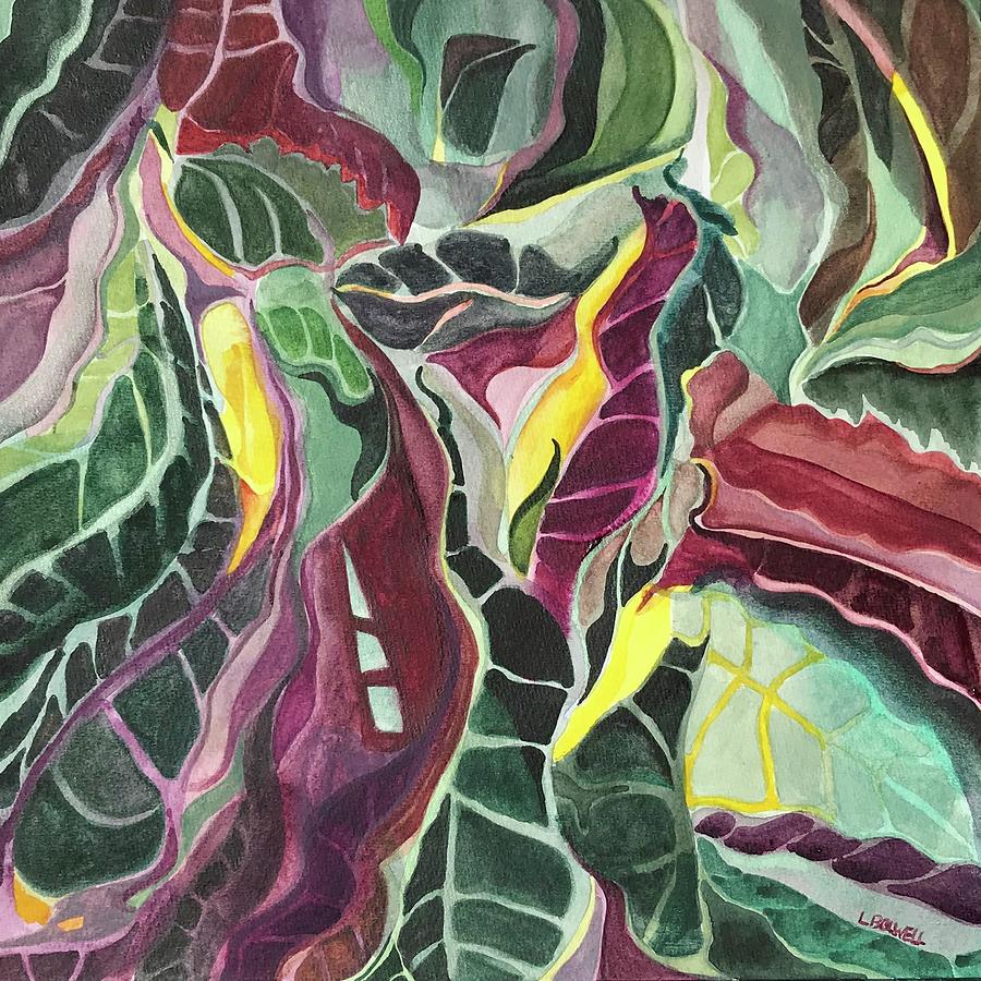 Weeping Alocasia II Painting by Lynne Bolwell - Fine Art America