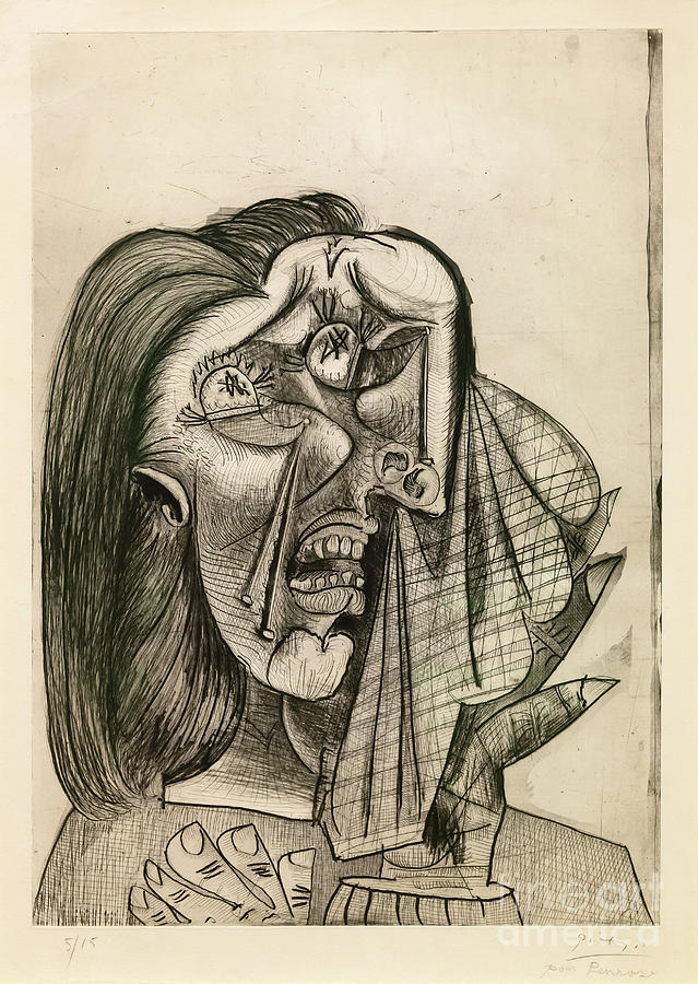 Weeping Woman Pablo Picasso 1937 Photograph By Pablo Picasso 8407