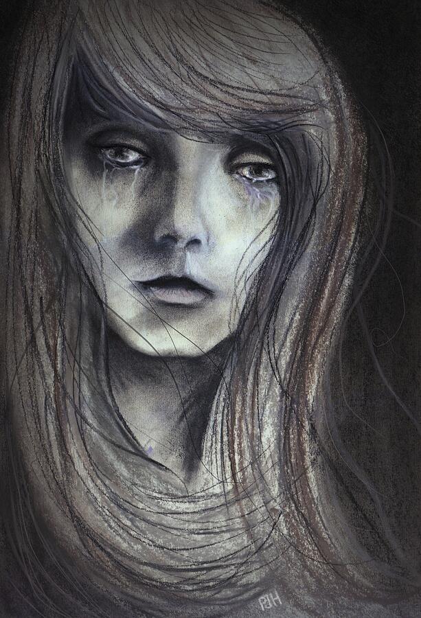 Weeping Woman Mixed Media by Philip Harvey - Fine Art America