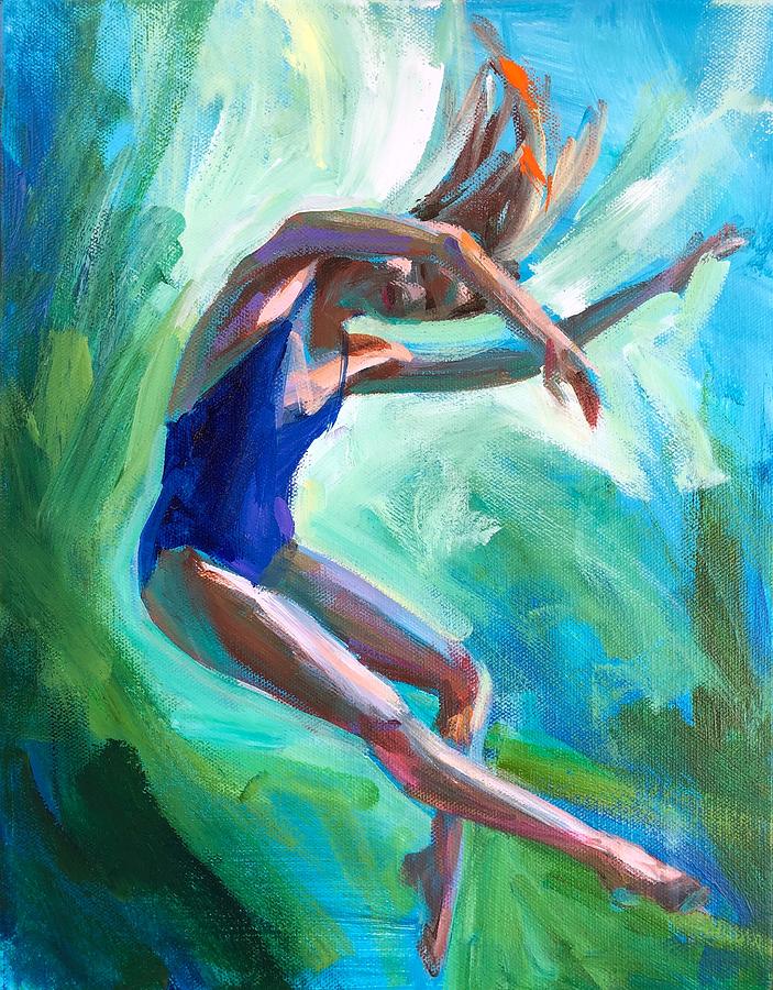 Weightless Painting by Eva Crawford - Fine Art America