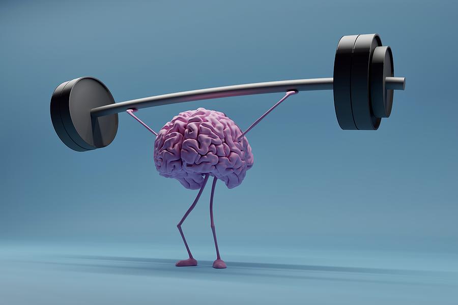 Weightlifting Brain Photograph by OsakaWayne Studios