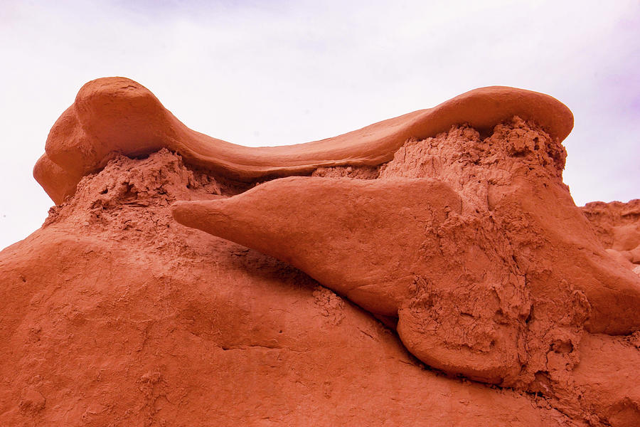 Weird rock formation Goblin Valley Photograph by Jeff Swan