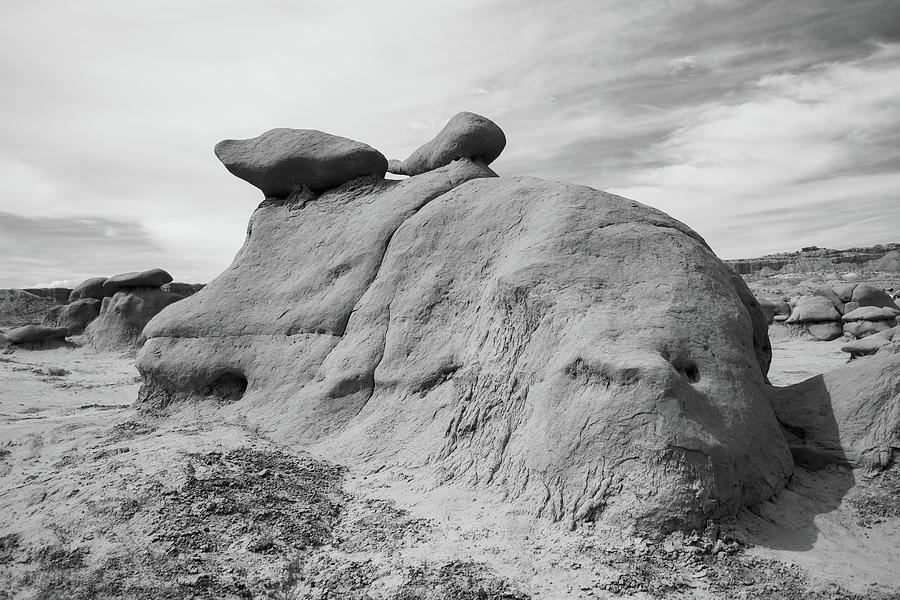 weird rock in Goblin Valley Photograph by Jeff Swan