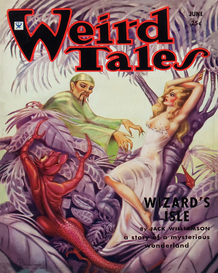 Weird Tales June 1934 Digital Art by Anthony Murphy