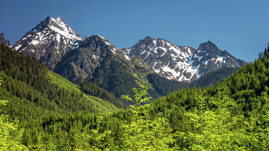 Welch Peak And The Cheam Mountain Range Photograph