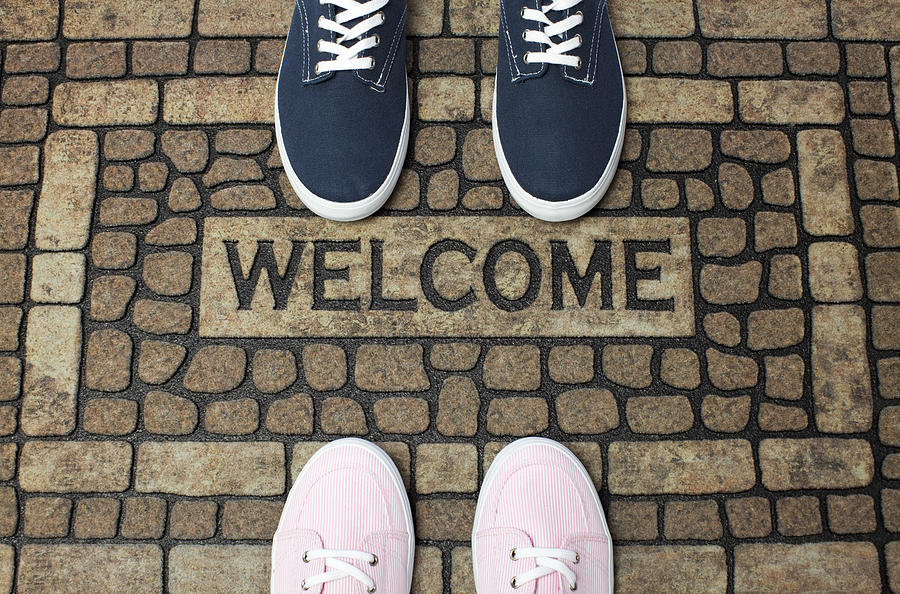 Welcome Doormat Photograph by CHRISsadowski