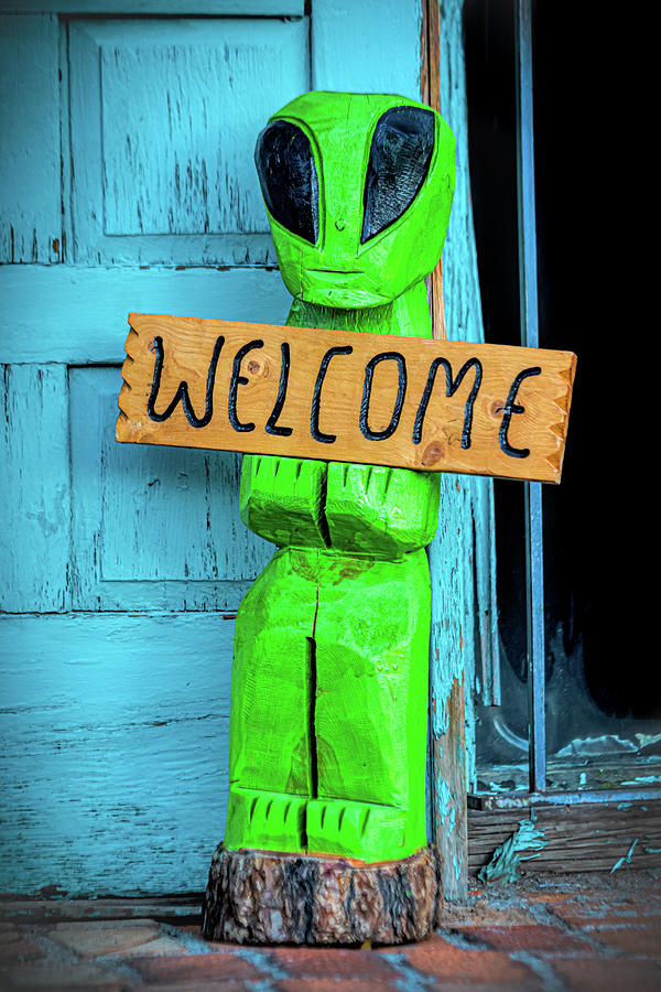 Welcome Earthling Photograph