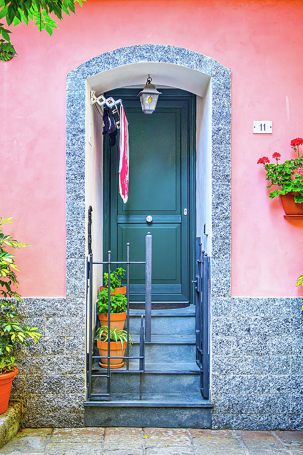 Italian Door Photograph - Welcome Home by Marla Brown