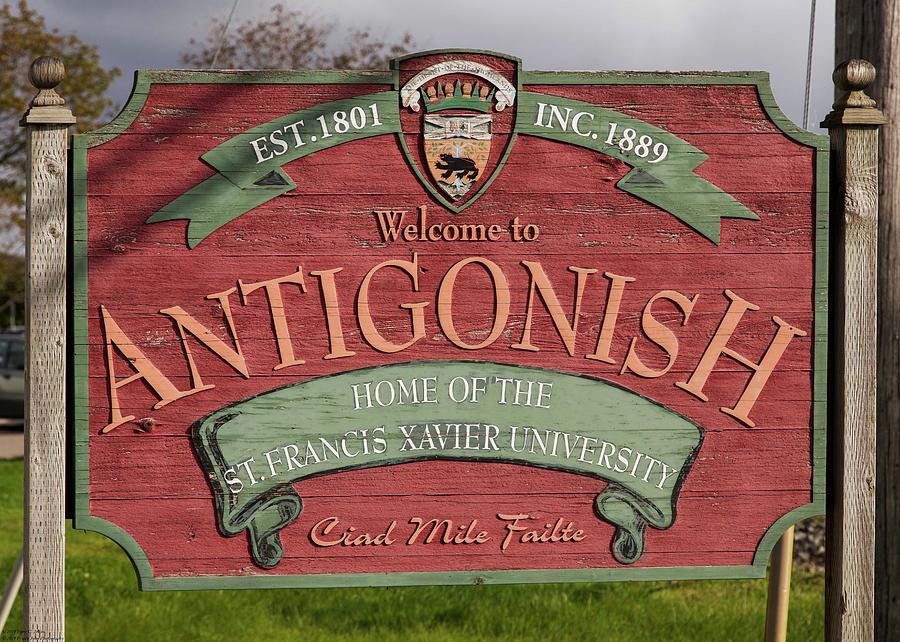 Welcome To Antigonish Photograph by Hany J