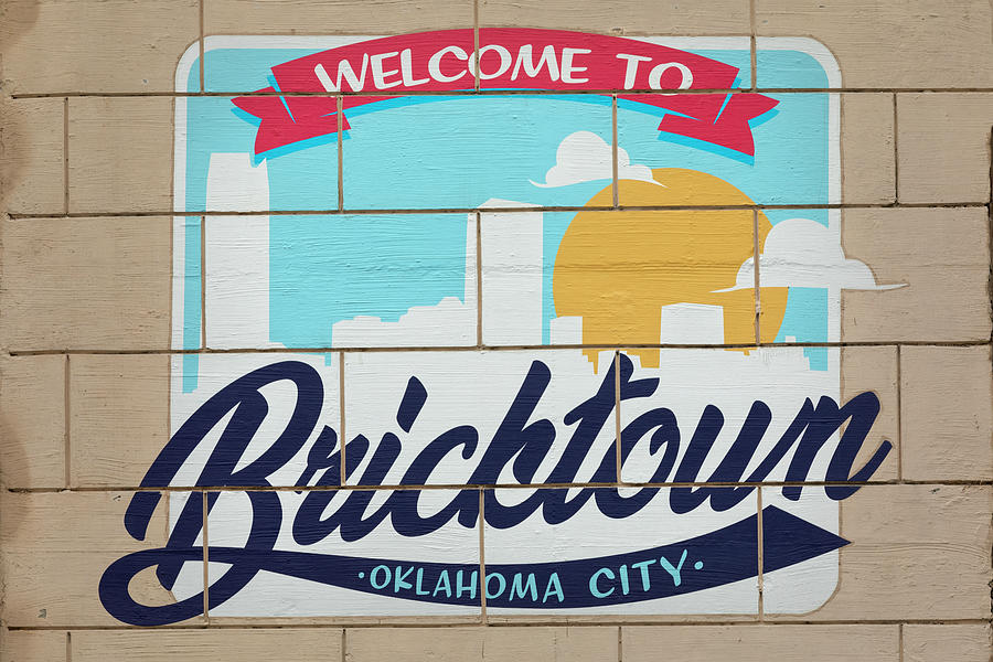 Welcome To Bricktown Photograph