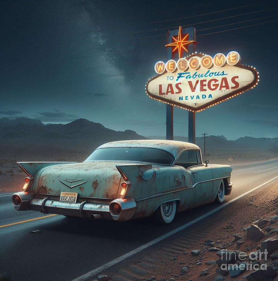 Las Vegas Photograph - Welcome To Fabulous Las Vegas 3 by Bob Christopher