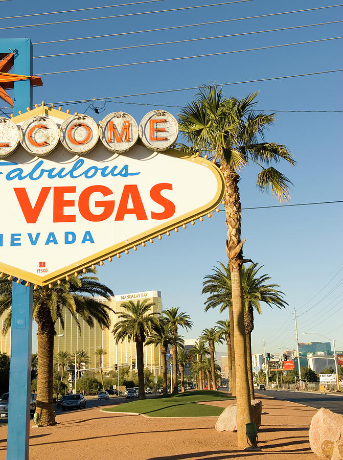 Welcome to Fabulous Las Vegas Photograph by Bob Pardue