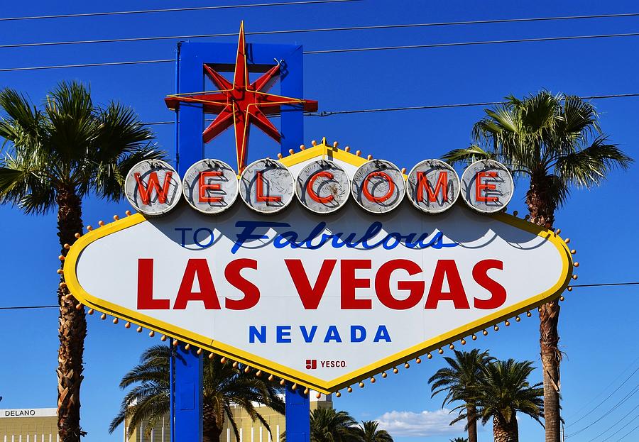 Welcome to Fabulous Las Vegas Sign Photograph by Marta Pawlowski - Fine ...