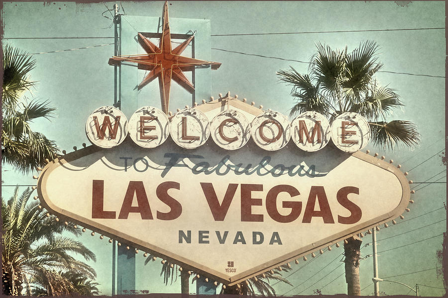 Welcome to Fabulous Las Vegas Photograph by Susan Maxwell Schmidt