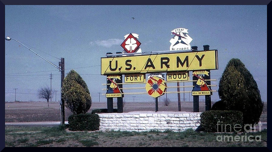 Ft Hood Photograph - Welcome to Fort Hood by Charles Robinson