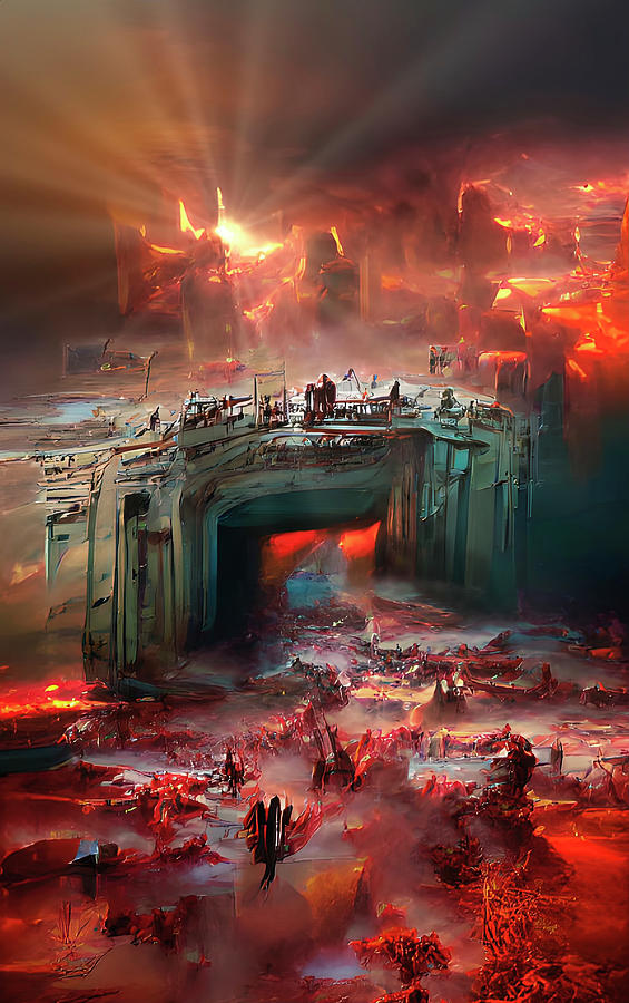 Welcome to Hell Digital Art by Adam Vance - Fine Art America