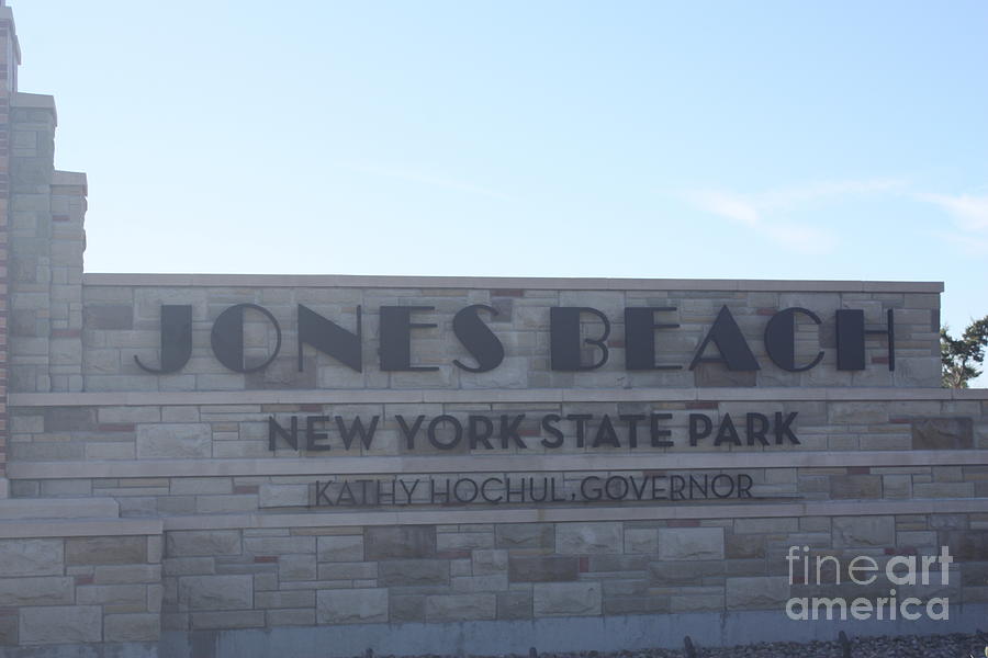 Welcome To Jones Beach New York State Park Photograph by John Telfer