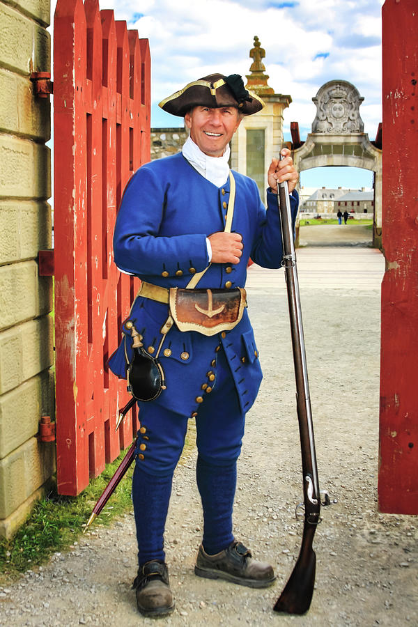 Welcome to Louisbourg Fortress, Nova Scotia Photograph by Tatiana Travelways