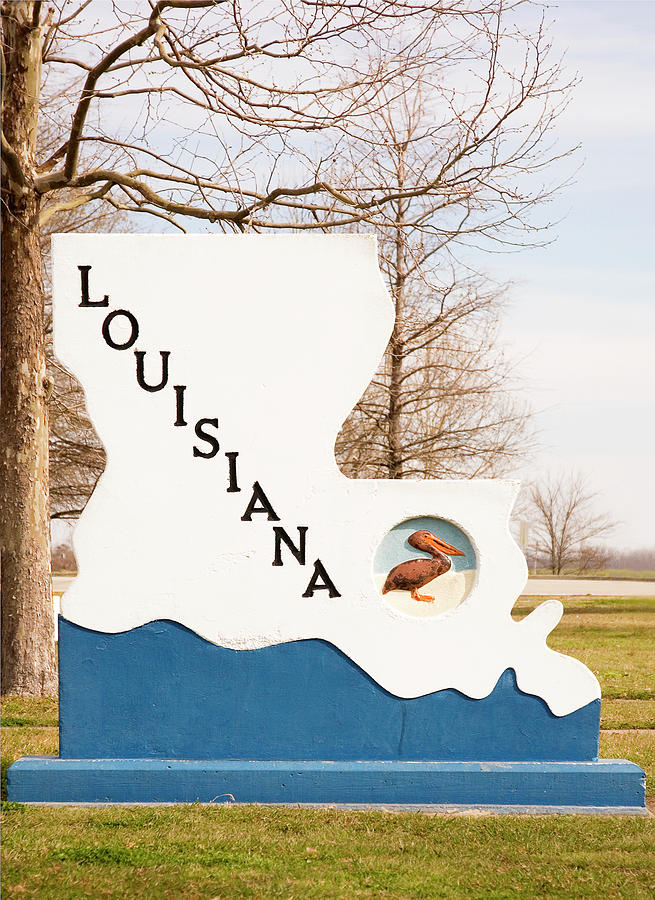 Welcome To Louisiana Photograph by Bob Pardue