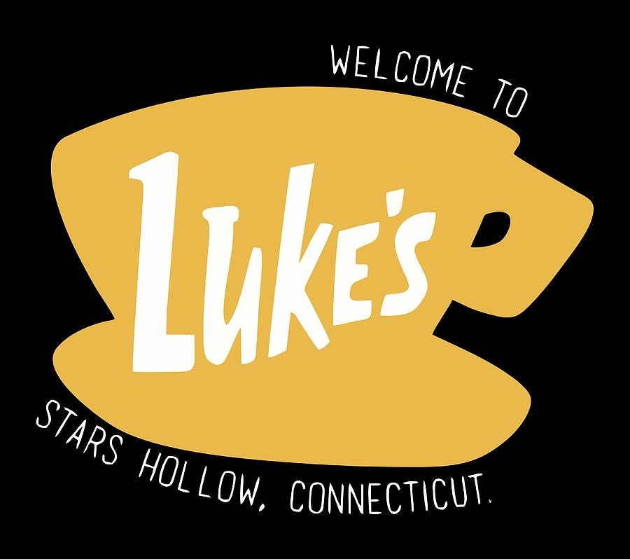 Welcome To Luke's Star Hollow, Connecticut Digital Art by Red Veles