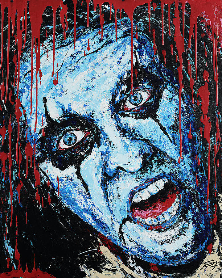 Welcome to my nightmare Painting by Steve Follman