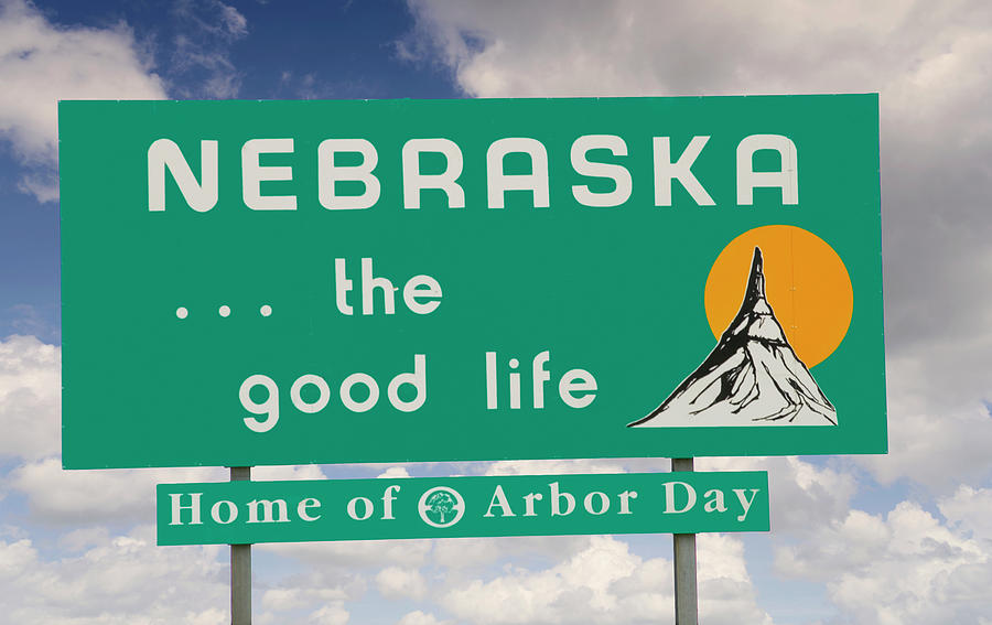 Welcome to Nebraska Photograph by Bob Pardue