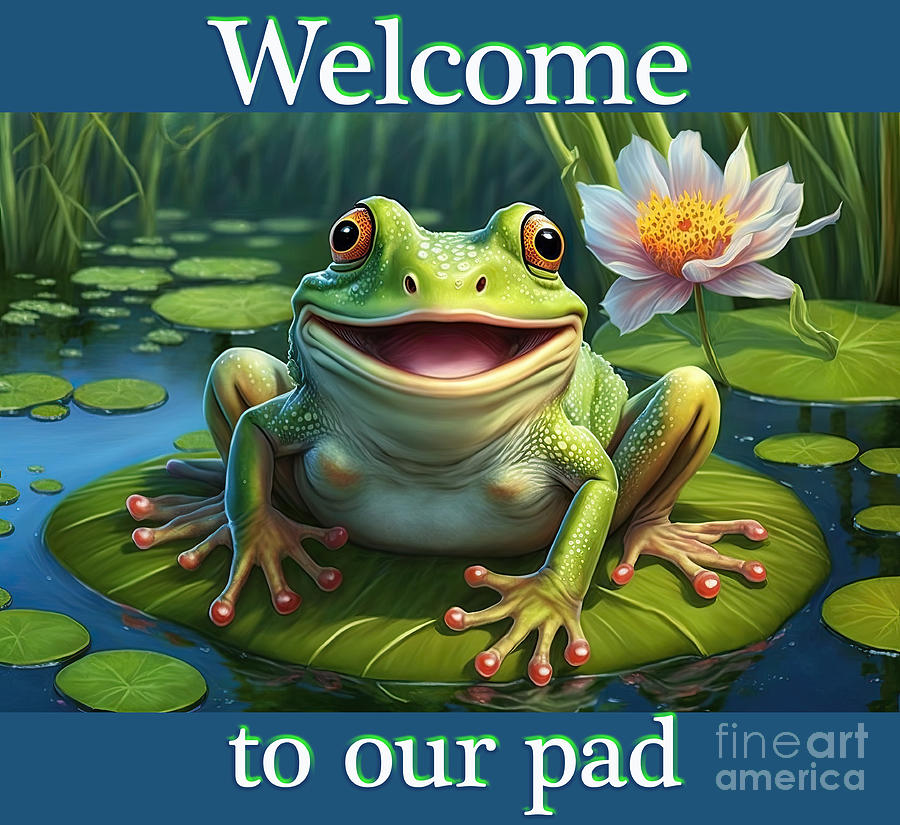 Welcome to Our Pad Digital Art by David Arment