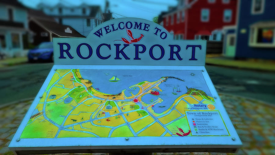 Welcome to Rockport Photograph by Jeff Folger