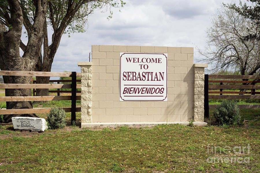 Welcome to Sebastian Photograph by Imagery by Charly