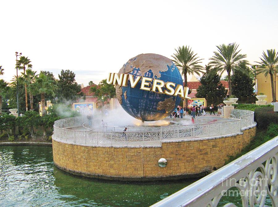 Welcome to Universal Studios Orlando Photograph by World Reflections By Sharon