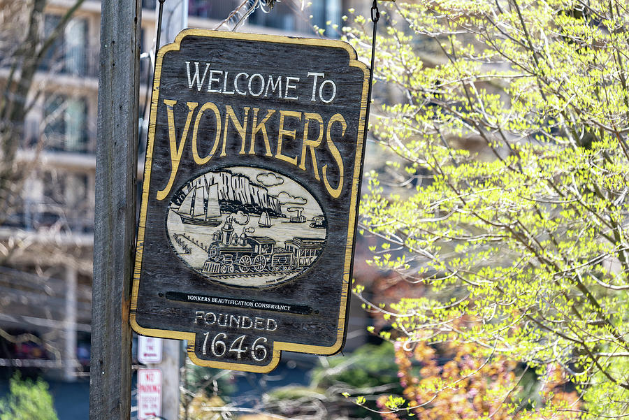 Welcome to Yonkers Photograph by Kevin Suttlehan
