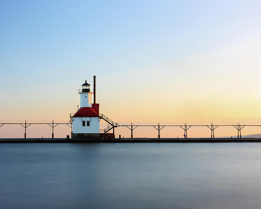 Lake Michigan Photograph - Welcoming Dawn by Adam Matthews