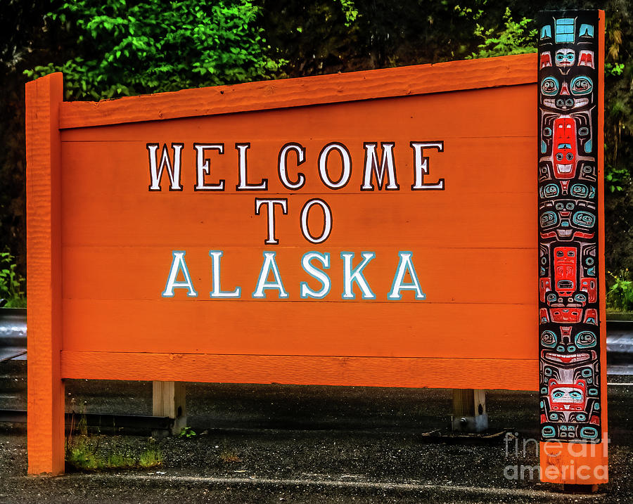 Welcoming To Alaska Photograph by Robert Bales