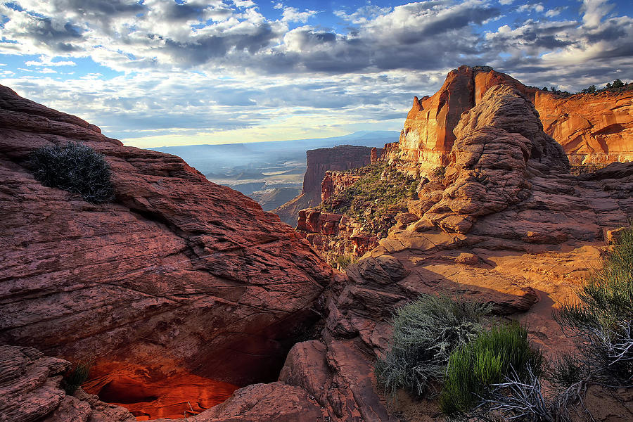 Well of Light - Canyonland National Park - Utah  Photograph by William Rainey