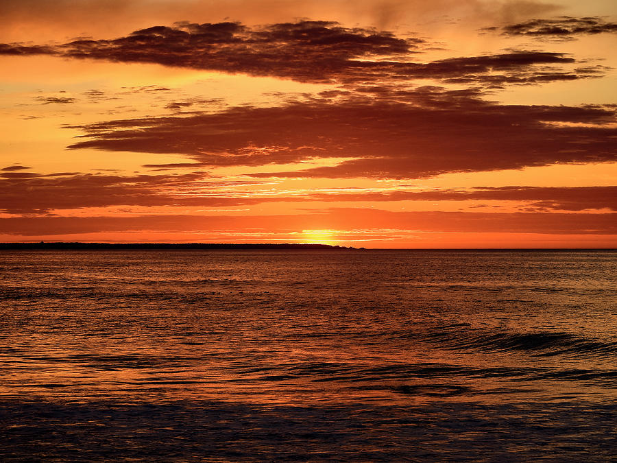 Wells Beach Sunrise Photograph by Robert Stanhope