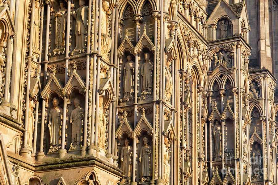 Wells Cathedral Architecture Photograph by Tim Gainey