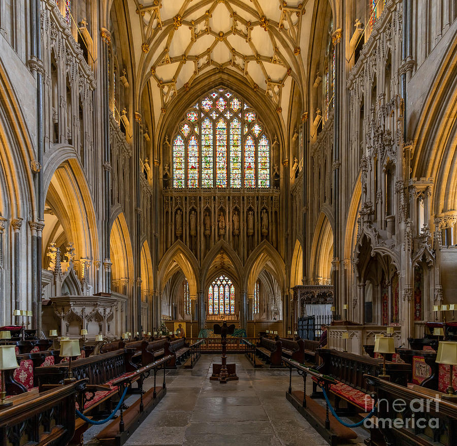 Wells Cathedral Choir Photograph by Nando Lardi - Fine Art America