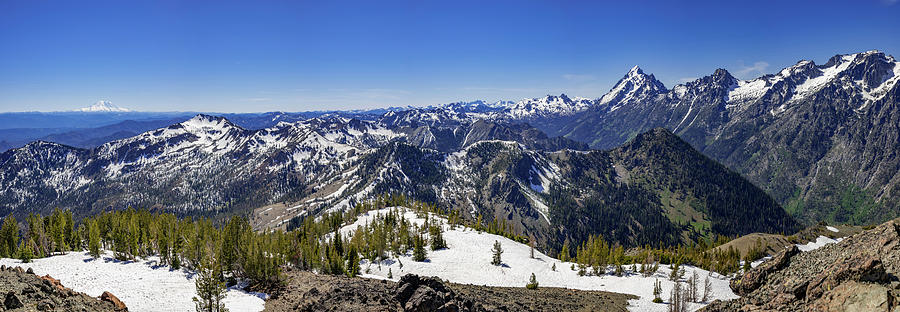Wenatchee Mountains Photograph