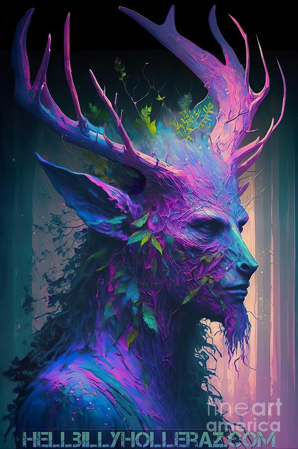 Wendigo Glow Digital Art by Michaela Nastasia Wendigo Glow Digital Art by Michaela Nastasia
