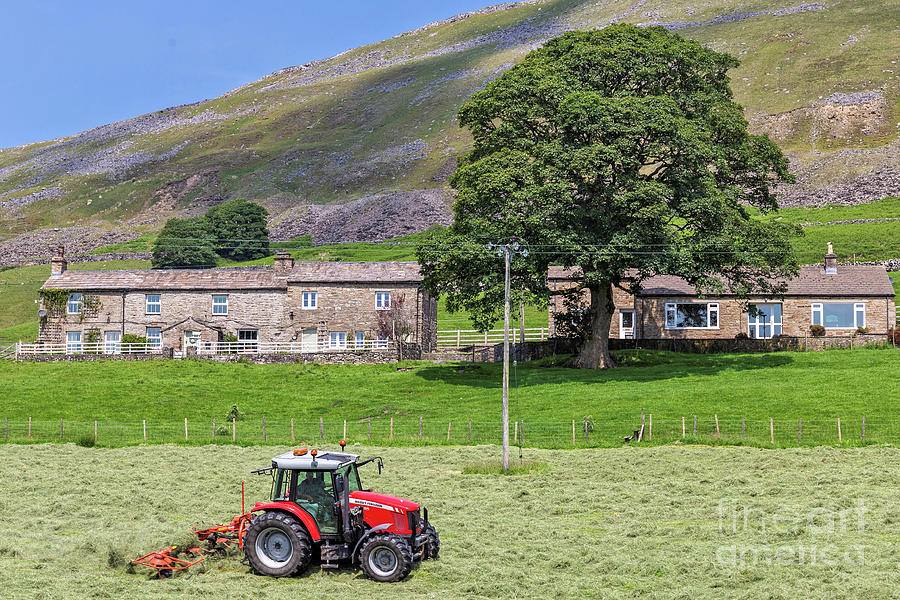 Wensleydale Tractor Photograph by Tom Holmes Photography