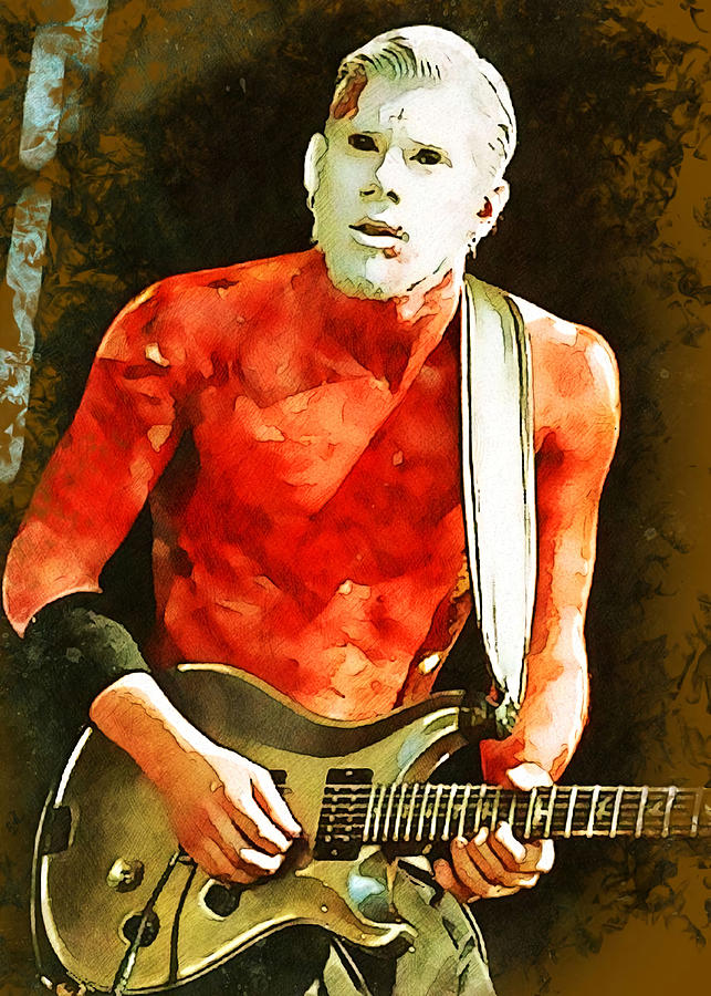 Wes Borland Poster Painting by Murphy Carole - Fine Art America